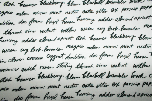 Preview: Designerbaumwollstoff Remember (10 cm)